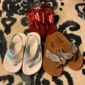 Little kids Sandal lot